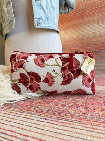 Charm Tall Tool Zipper Pouch - USA Made Bag  Craft Organization + Needle Arts