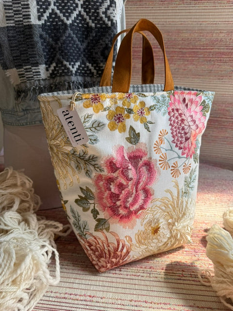 Primrose Hope Basket – Atenti USA Handmade Floral Knitting & Crochet Tote