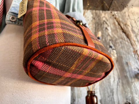 Scottie Halle Bucket Bag- Atenti Handmade USA Crossbody with Leather Strap