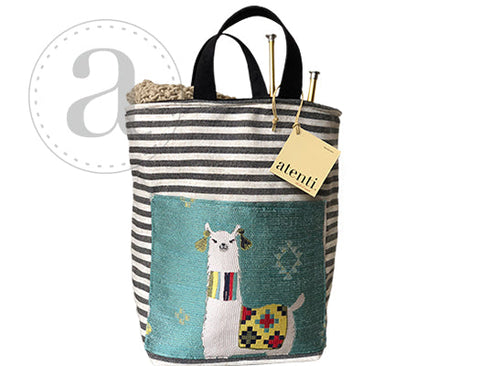 Mamallama Hope Basket– Atenti USA Handmade Knitting & Crochet Tote
