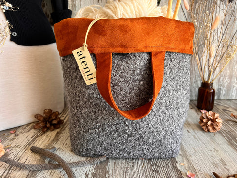 The Charlie Hope Basket– Atenti USA Handmade Knitting & Crochet Tote
