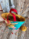 Blossoms Blue Hope Basket, Project Bag