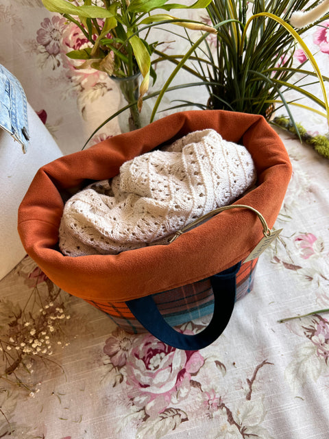 Miss Lizzy Hope Basket, Project Bag