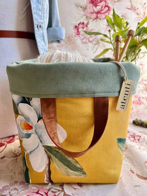 Magnolia Hope Basket, Project Bag