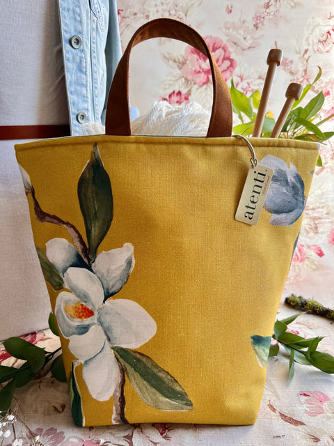 Magnolia Hope Basket, Project Bag