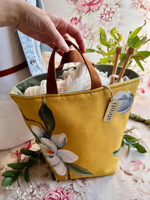 Magnolia Hope Basket, Project Bag