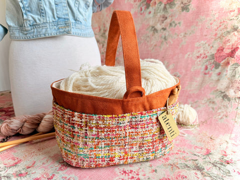Daphne Caddy– Handmade USA Yarn & Notions Organizer, Atenti Project Bag