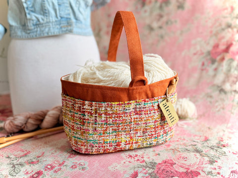 Daphne Caddy– Handmade USA Yarn & Notions Organizer, Atenti Project Bag