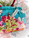 Blossoms Blue Molly, Snap Frame Bag