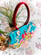 Blossoms Blue Molly, Snap Frame Bag