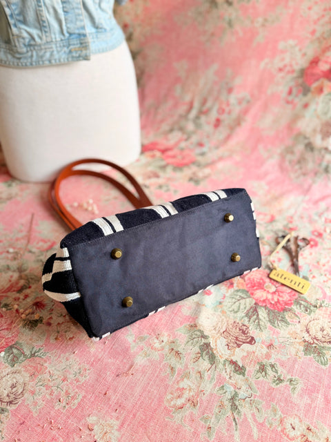 Forever Vianca, Atenti USA Handmade, Snap Frame Bag with Leather Straps - Atenti 