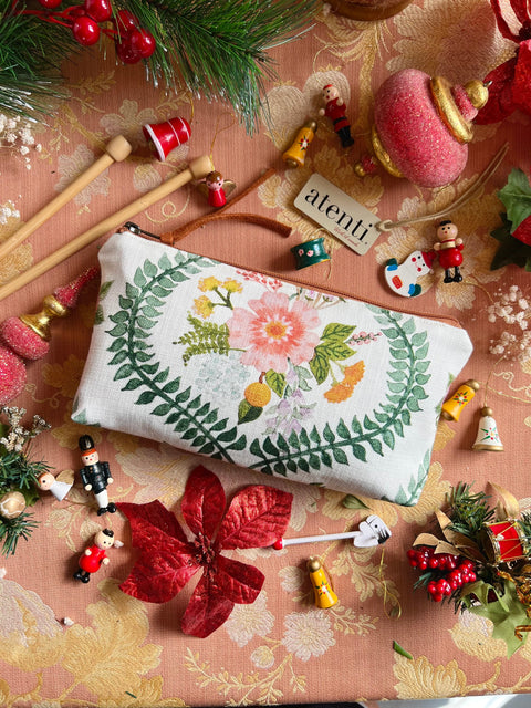 Florence Tall Tool Zipper Pouch - Atenti USA Made