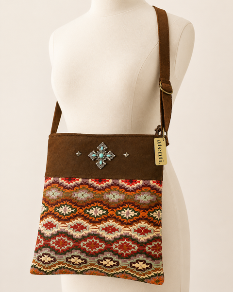 Incana Haversack, Atenti Handmade USA Southwest Crossbody Bag