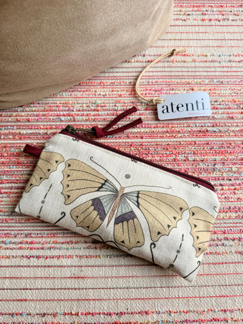 The Flutter Project Tote- Needle Arts/Craft Carryall, Atenti USA Handmade