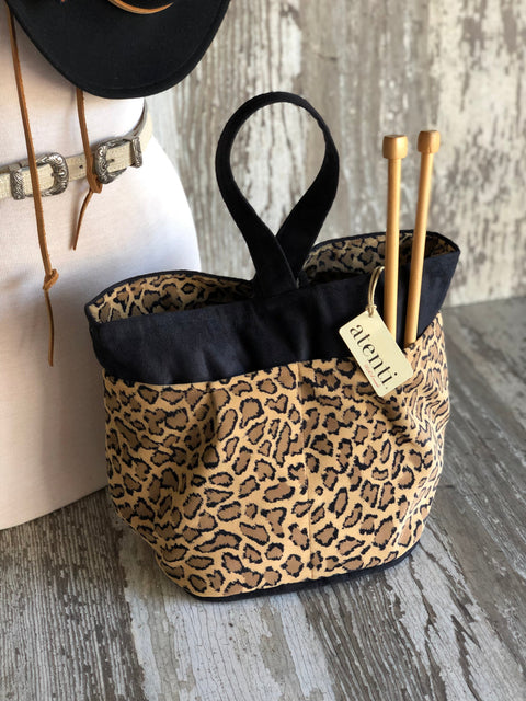 New York Tall Caddy– Handmade USA Yarn & Notions Organizer, Atenti Project Bag