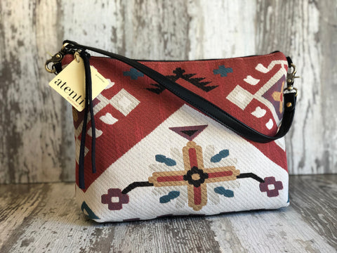 Eagle Borsa Bag- Atenti Handmade USA Southwest Crossbody with Leather Strap