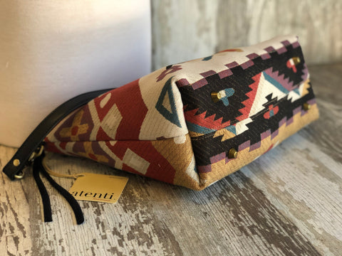 Eagle Borsa Bag- Atenti Handmade USA Southwest Crossbody with Leather Strap
