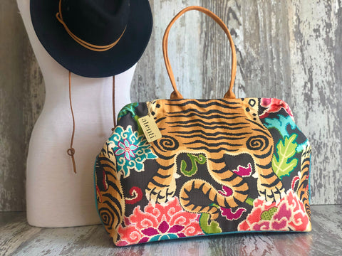 Le Tigre Pioneer, Atenti USA Handmade, Mary Poppins Snap Frame Bag