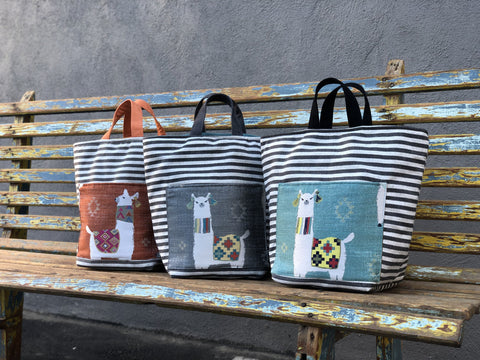 Mamallama Hope Basket– Atenti USA Handmade Knitting & Crochet Tote