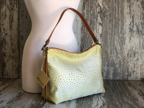 Gila Borsa Bag- Atenti Handmade USA Crossbody with Leather Strap
