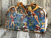 Cowgirl Blue Overnighter, Large Weekender