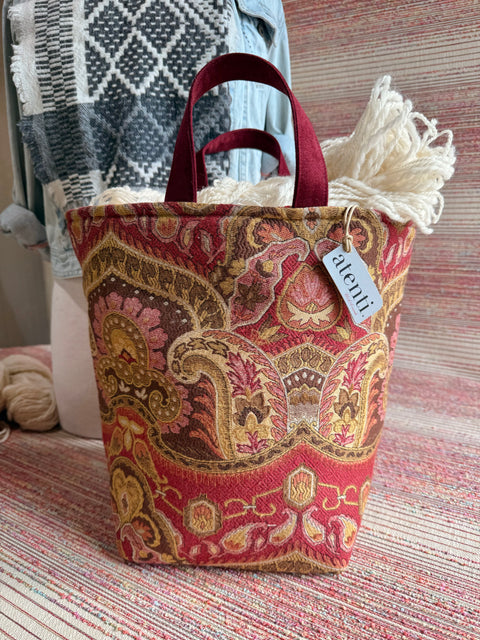 Maisie Hope Basket, Limited Edition Project Bag, USA Handmade
