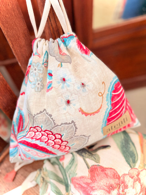 Drawstring Bags (Pack of 4 Assorted), Atenti USA Made Storage