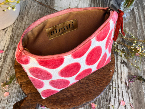 Spot on Rose Accessories Pouch