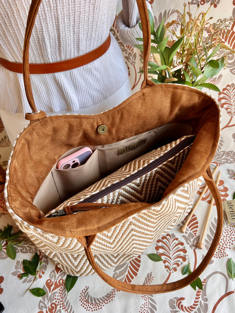 Hanna Lolita, Handbag and Pouch - Atenti 