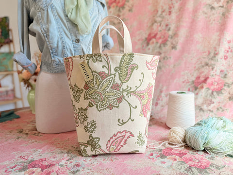 Rosalie Hope Basket – Atenti USA Handmade Floral Knitting & Crochet Tote
