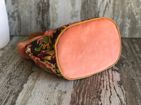 Le Tigre Tall Caddy– Handmade USA Yarn & Notions Organizer, Atenti Project Bag