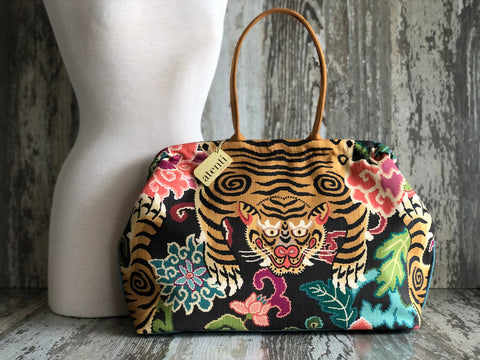 Le Tigre Pioneer, Atenti USA Handmade, Mary Poppins Snap Frame Bag