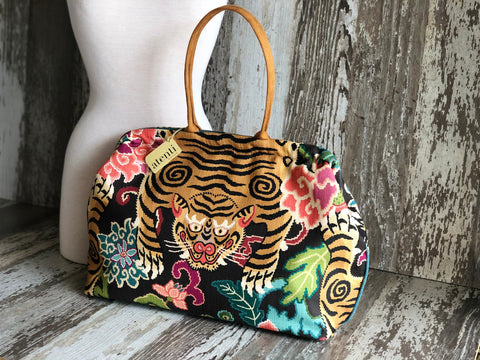 Le Tigre Pioneer, Atenti USA Handmade, Mary Poppins Snap Frame Bag