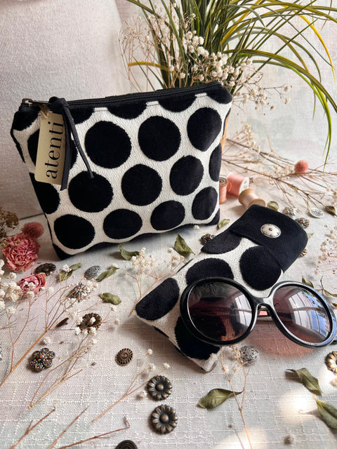 Spot on Night Accessories Pouch and Matching Eyeglass Case Gift Set