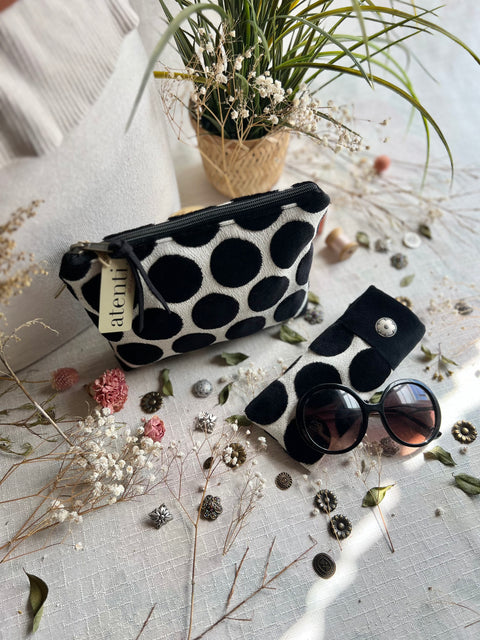 Spot on Night Accessories Pouch and Matching Eyeglass Case Gift Set