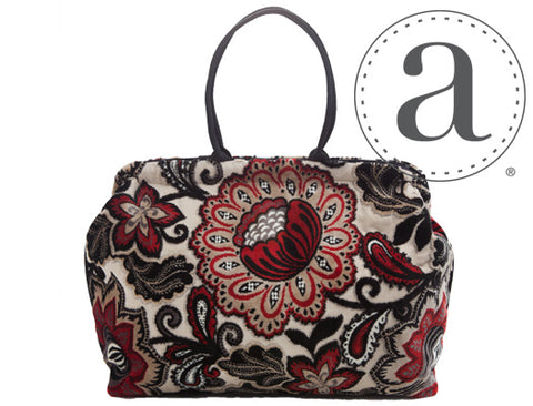 Paisley Bean Pioneer, Snap Frame Bag