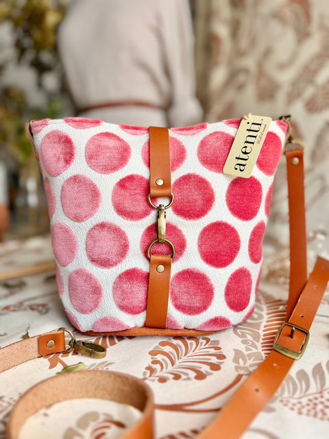 Spot on Pink Halle Bucket Spot on Pink