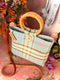 Blueberry Tall Fifi, Handbag with Shoulder Strap