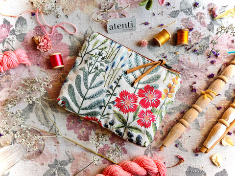 Wildflower Accessory Pouch
