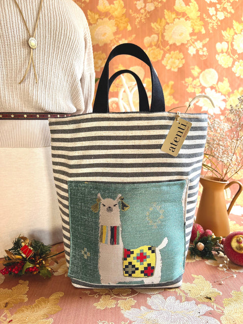 Mamallama Hope Basket– Atenti USA Handmade Knitting & Crochet Tote