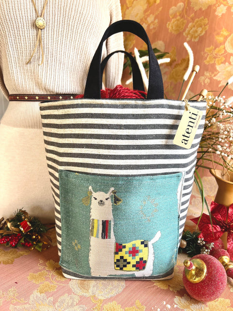 Mamallama Hope Basket– Atenti USA Handmade Knitting & Crochet Tote