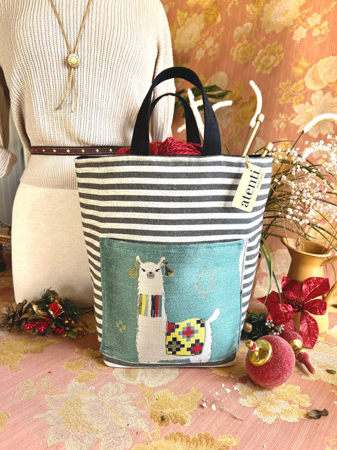 Mamallama Hope Basket– Atenti USA Handmade Knitting & Crochet Tote