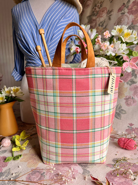 Bubblegum Hope Basket, Project Bag - Atenti 