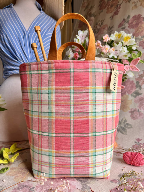 Bubblegum Hope Basket, Project Bag - Atenti 