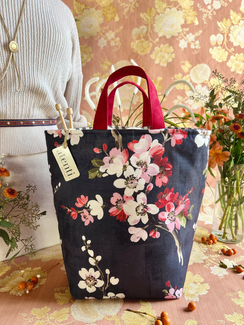 Spring Night Hope Basket, Project Bag Spring Night