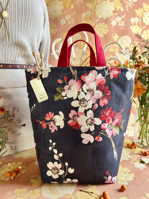 Spring Night Hope Basket, Project Bag Spring Night