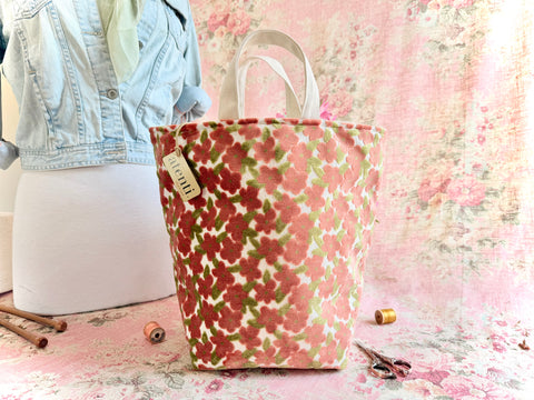 Velvet Daizy Hope Basket, Project Bag