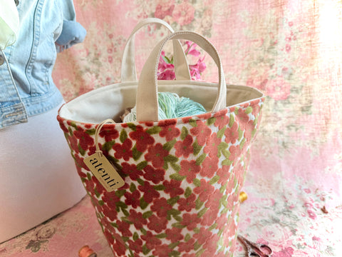 Velvet Daizy Hope Basket, Project Bag