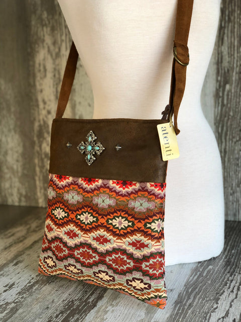 Incana Haversack, Atenti Handmade USA Southwest Crossbody Bag