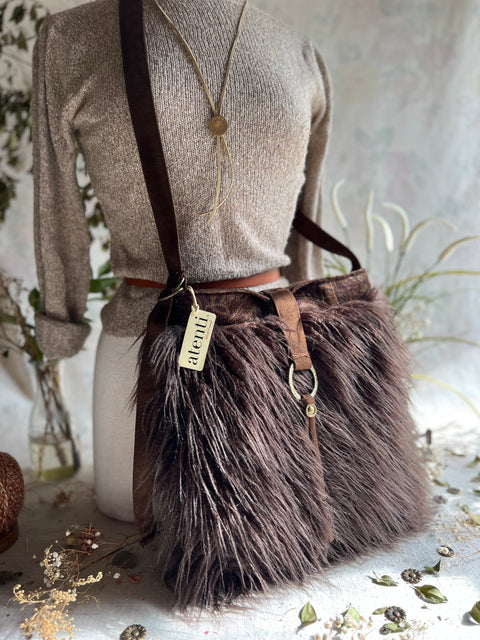 Cafe Llama Haversack, Shoulder Bag